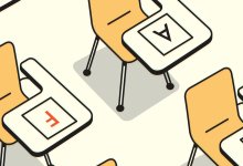 Illustration concept for deemphasizing F grades