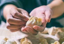 Making dumplings