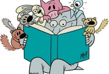 Mo Willems characters reading
