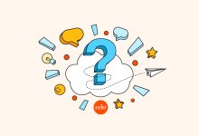 An illustrated question mark for our post about how to calm middle and high school classrooms.